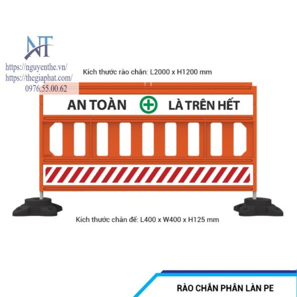 Rào chắn phân làn Pe