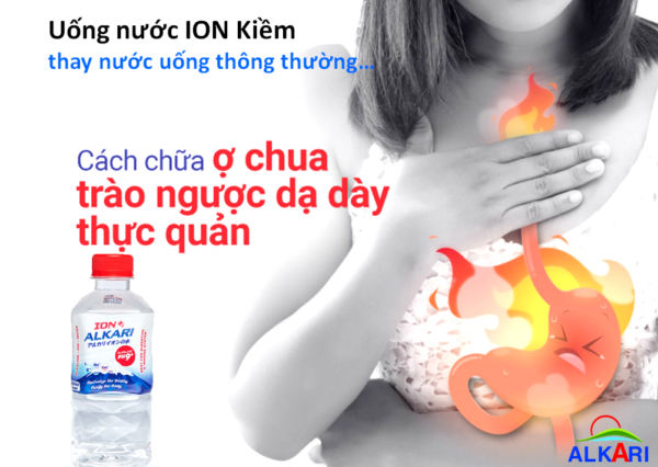 ION Kiềm ALKARI chữa trào ngược dạ dày